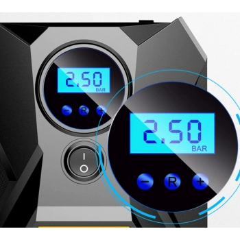 Kompresor sprężarka samochodowa 12v LED LCD MOCNA 120W AGOG